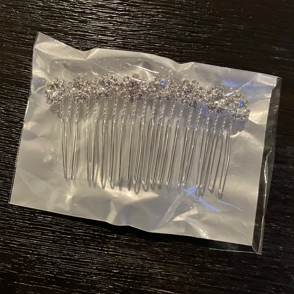 Rhinestone Hair Comb | Silver | NWOT - Picture 5 of 5